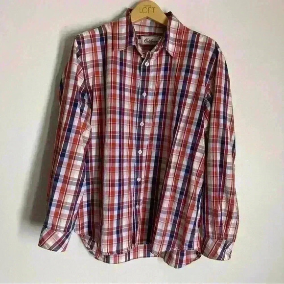 California Shirt Co. Plaid Casual Button Down Men’s Medium - Picture 1 of 3